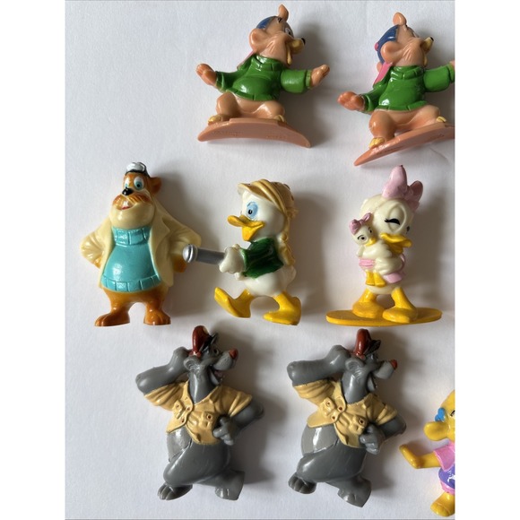 Vintage TAILSPIN Cereal Premium Figures 1991 Kellogg's Miniature 2" PVC 15 Pcs - Picture 3 of 5